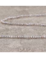 Labradorite d'Afrique facettée 2mm 