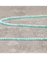 Amazonite du Brésil facettée 2mm