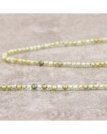 Zirconium dark peridot facetté 2mm