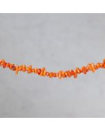 Corail bambou sticks dark papaye 8-15x3mm 