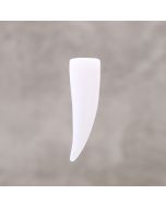 Jade blanc "corne" 10x33mm-2.9€x3=8.7€