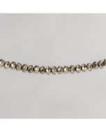Hématite rdelle facettée champagne 4x6mm 