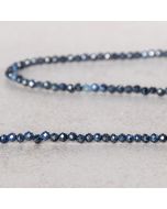 Saphir d'Inde facetté 2mm