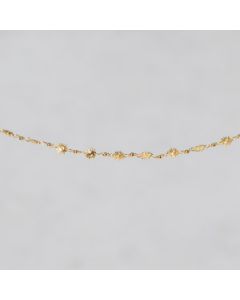 Chaine Soleil 4x6mm pl.or 0.5m  28.9€x2=57.8€