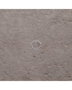 Anneau plat 1x8mm pl.argt 5mic. 0.55x10=5.5€