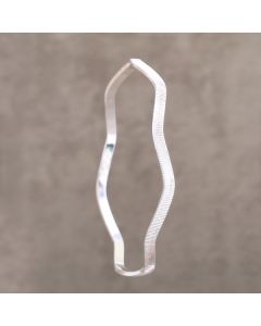 Jonc "wave" 3x65cm pl.arg 5 m 5.98€x2=11.96€