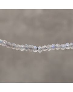 Labradorite d'Afrique du Sud 3mm trou 0.55mm (10cm)