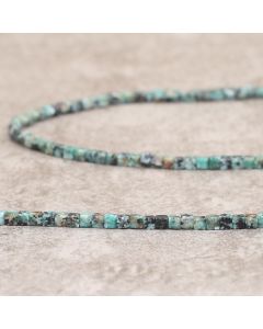 Turquoise Africaine renforcée 2x2mm