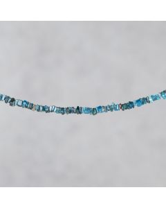 Apatite du Brésil asymetric square 4-5mm
