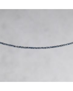 Shungite cristalisée rdelle facettée 2x3mm