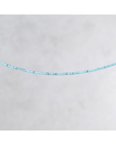 Magnésite Névada turquoise tube 2x4mm