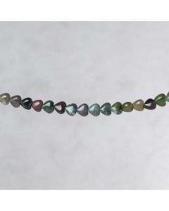 Indian agate d'Afrique coeur 8mm