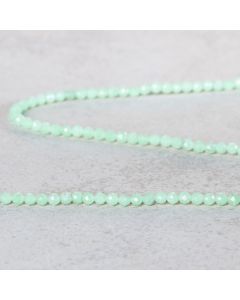 Angélite du Méxique facettée 2mm