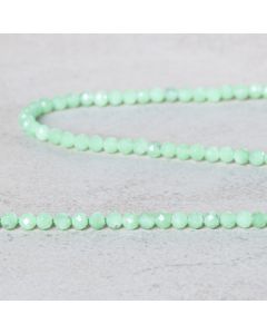 Angélite du Méxique facettée 3mm