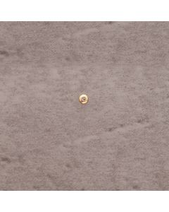 Boule d'arrêt 3mm pl.or 0.5 micr 0.45€x10=4.5€