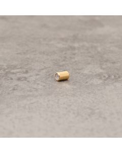 Tube d'arrêt 4x5mm pl.or 0.5 micr 0.5€x10=5€