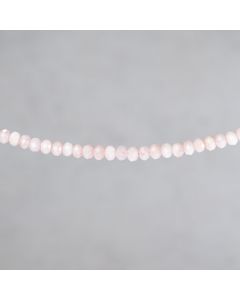 Béryl rose du Brésil rdelle facettée 4x6mm
