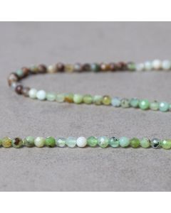 Chrysoprase Brésil mixed band facettée 3mm
