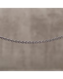 Chaîne forçat noire 4mm-3.4€x5=17€