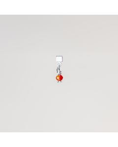 Sacha 2x2mm cornaline 2mm pl.a 5m 0.85x6=5.1€