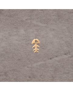 squelette poisson 8x4mm plaque or 0.5mic 6x0.47=2.82.
