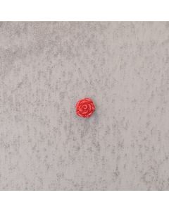 Gorgone "rose" rouge 6mm-0.95x10=9.5€