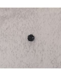 Gorgone "rose" black 6mm-0.95x10=9.5€