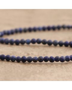 Lapis d'Afghabistan 3mm "mat"