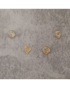 Citrine du Brésil "AA" talisman 8x11mm  2.9x4=11.6€