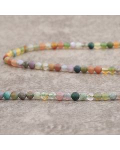 Indian agate d'afrique mat 3mm