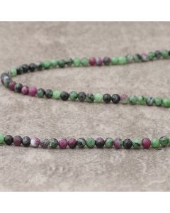 Rubis zoizite d'Inde 4mm