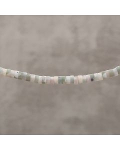 Agate mousse rondelle 2x4mm