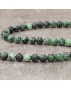 Rubis zoizite d'Inde 8mm