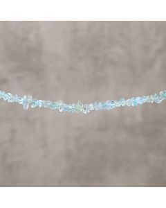 Chips apatite claire "XS" 3-5mm 80cm