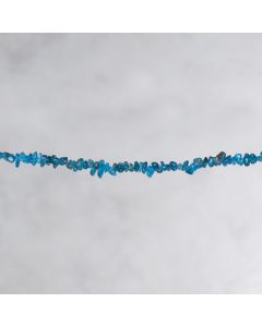 Chips apatite foncée Brésil 3-5mm XS (80cm)