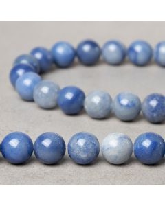 Aventurine bleue du Brésil mat 8mm