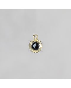 Sertis pompadour 9mm onyx/or 1 m 3.9€x2=7.8€