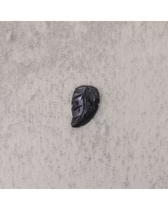 Gorgone "feuille" 10x16mm noir 1.35€x6=8.10€