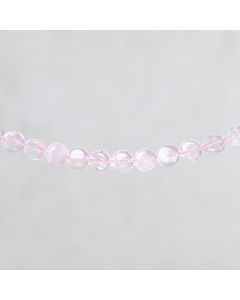 Quartz rose du Brésil pastille 10mm