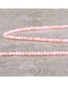 Opale rose d'inde facetttée 2mm