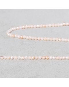 Zirconium "champagne" facetté 2mm
