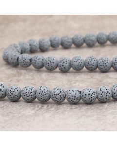 Pierre de lave"A" grey 8mm