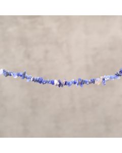Chips sodalite d'Afghanistan XS (80cm)