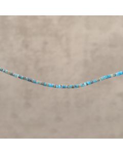 Turquoise naturelle heishi 2-3x3mm