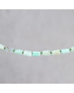 Chrysoprase du Brésil tube 6-7x10-12mm