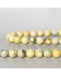 Jaspe dragon d'Afrique yellow 8mm