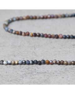 Péitersite de Namibie blue faceted 2mm