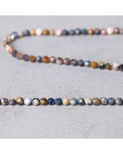 Péitersite de Namibie blue facettée 3mm