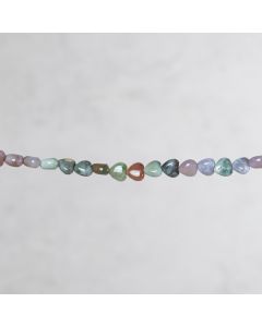 Indian agate d'Afrique coeur 8mm