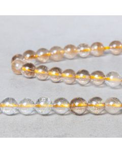 Topaze jaune du Brésil 8mm 